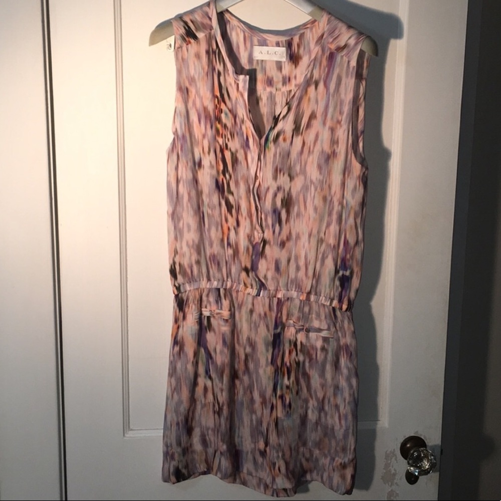 A.L.C. Sleeveless multicolored dress SZ M
